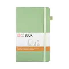 SAKURA - Libreta Puntos 140gr 80h Blanco 21x13cm Verde