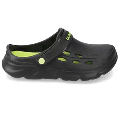 BOAONDA - Zueco Clog Hombre Adventure Negro