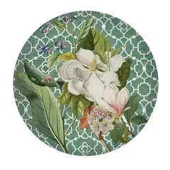 TUYO PRINT - Bajoplato Magnolia - 35 cm.- con base - c/u -