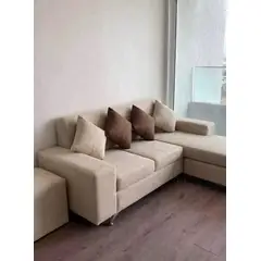 GENERICO - Sofa Seccional HomeBasic 3 Cuerpos Poliester