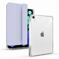 LINKON - Funda Carcasa Ipad 10 11 A16 Soporte Tapa Removible Color Lavanda - Violeta