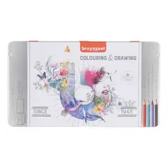 BRUYNZEEL - Lápices De Colores Colouring & Drawing 70 Piezas