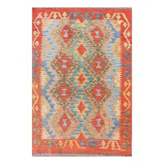 CONSORCIO PERSA - Alfombra Lana, Kelim Kashkuli 1.50 x 1.00 mts. 0357