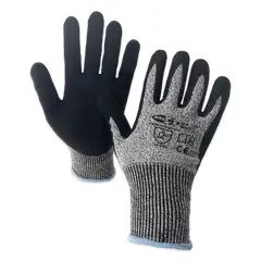 IRON X - GUANTE IGX 520 ANTICORTE NITRILO ARENOSO