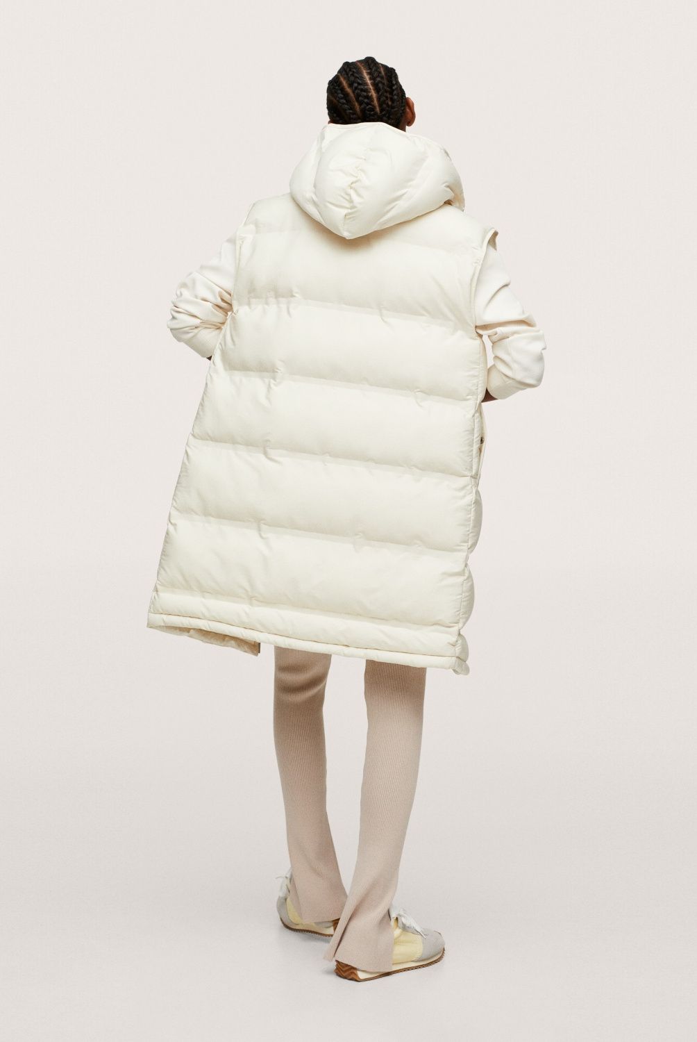 MANGO - Parka Acolchada Water-Repellent Aran Mujer
