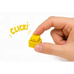 DUMMY 13 - Clicker Queso Fidget Antiestres Juguete Sensorial Pack 5 Unidades
