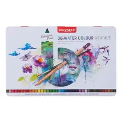 BRUYNZEEL - Lápices Acuarelables Expression 36 Colores