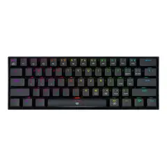 REDRAGON - Teclado Dragonborn K630 Red Negro RGB Esp. QWERTY
