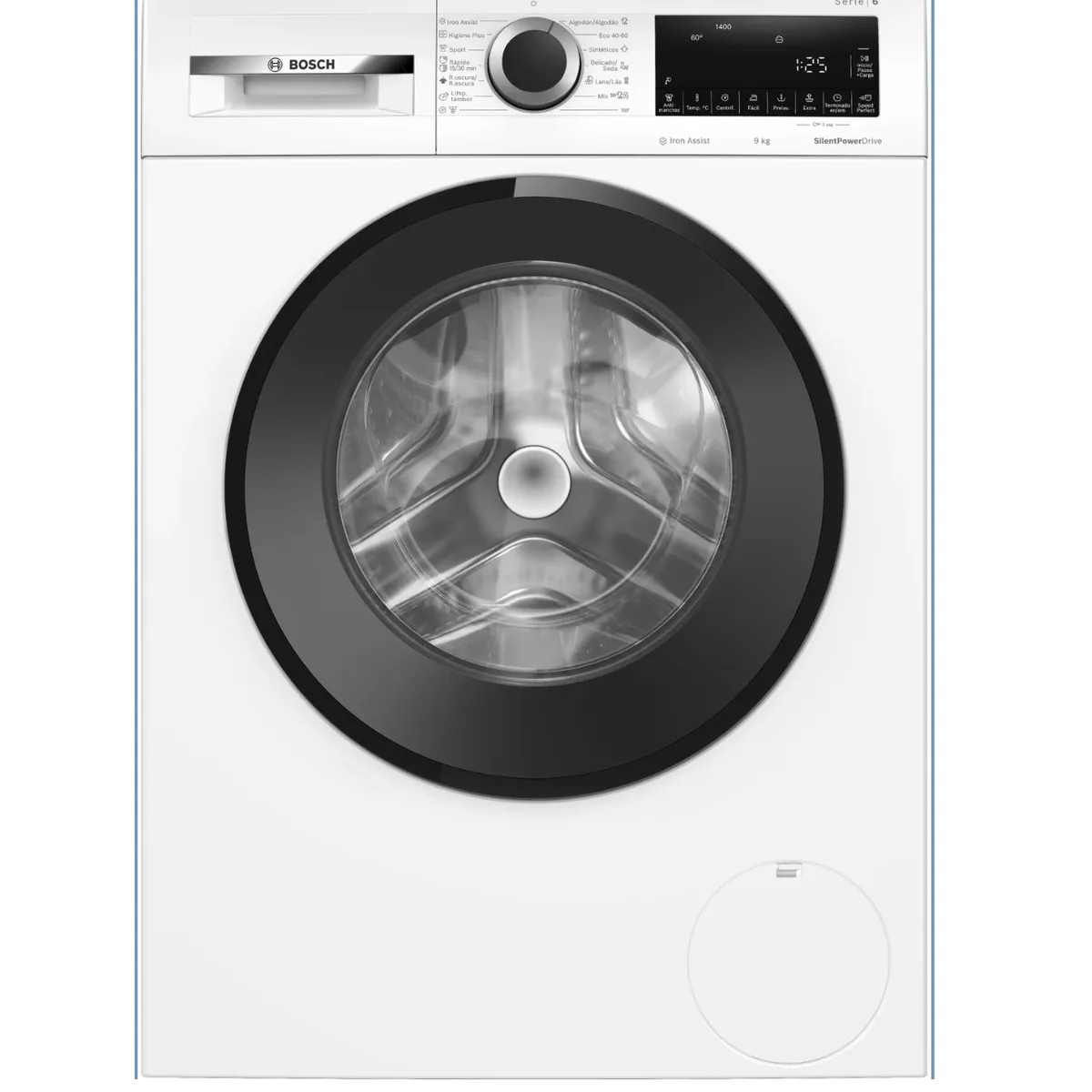 BOSCH - Lavadora Bosch Dosificación Automática Serie 6 WGG244Z0ES De 9 kg
