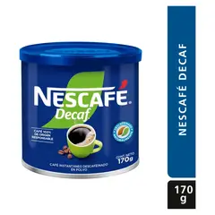 NESTLE - Café Descafeinado Nescafé Decaf Tarro 170g