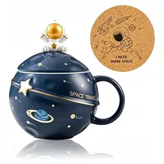 GENERICO - Taza 3d De Cerámica Astronauta Regalos Para Mujeres 400 Ml BELUG