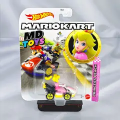 MATTEL - Princesa Peach Standard Kart Hotwheels Auto Mario Kart 164