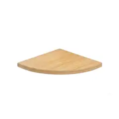 GENERICO - Estante Flotante Esquinero Madera Minimalista 25cm