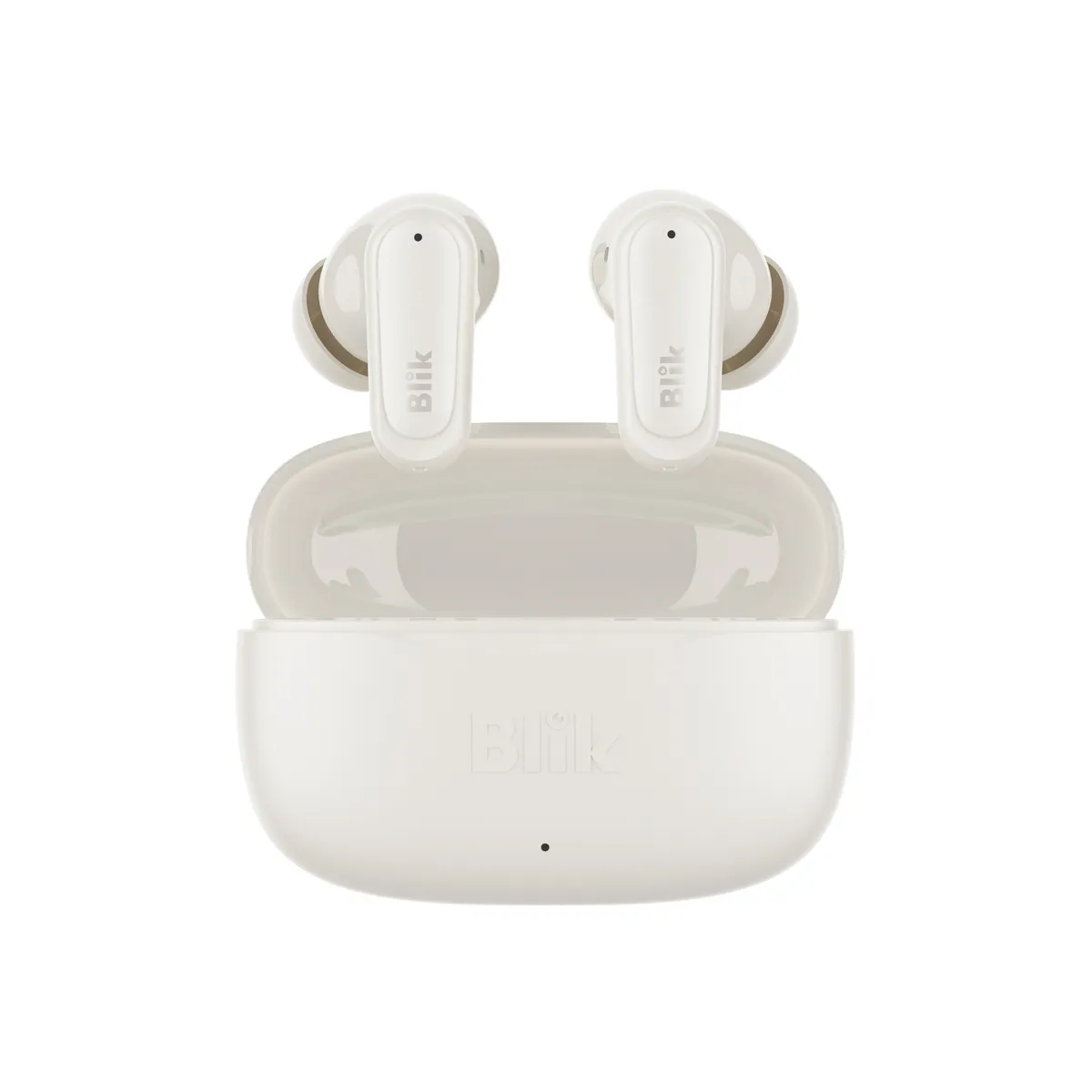 BLIK - Audifonos Bluetooth Inalámbricos Blik Air500 Crema 30 hrs