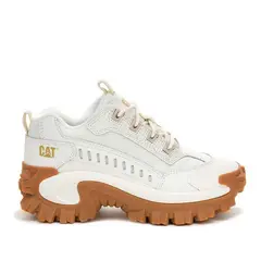 CAT - Zapatilla Cuero Mujer Intruder Blanca