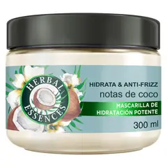 HERBAL ESSENCES - Mascarilla Capilar Hidratación Coco 300 ml