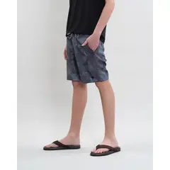 POLEMIC - Traje de Baño Juvenil pretina elasticada Castor Gris