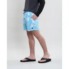 POLEMIC - Traje de Baño Juvenil pretina elasticada Hawaii