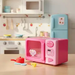 GENERICO - Microondas De Juguete Para Niña Cocina Infantil
