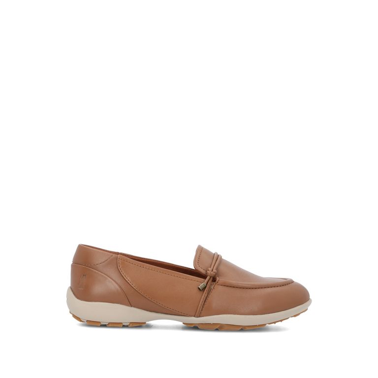 Mocasin Mujer Ivy Tie Loafer Café