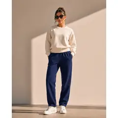 JAGIMA - Pantalon De Buzo Jogger Recto 240g Mujer Ajustable