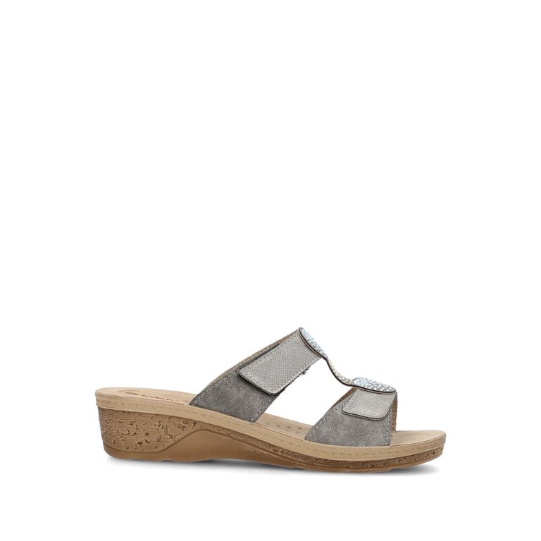 Sandalia Mujer Fluvia Gris