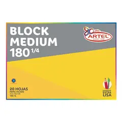 ARTEL - Block Medium 180 14 20 Hojas