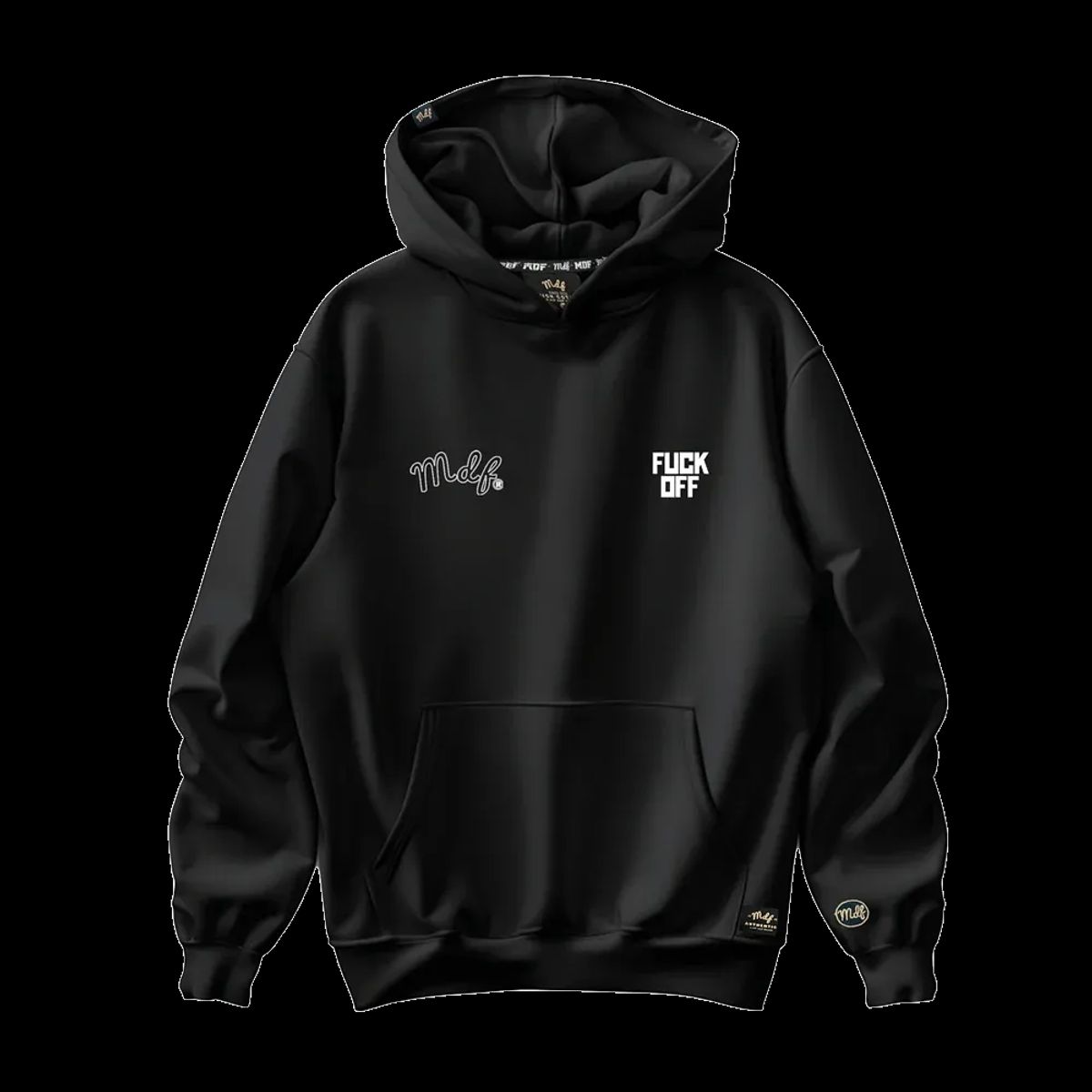 MDF - MDF® Polerón o hoodie FK OFF