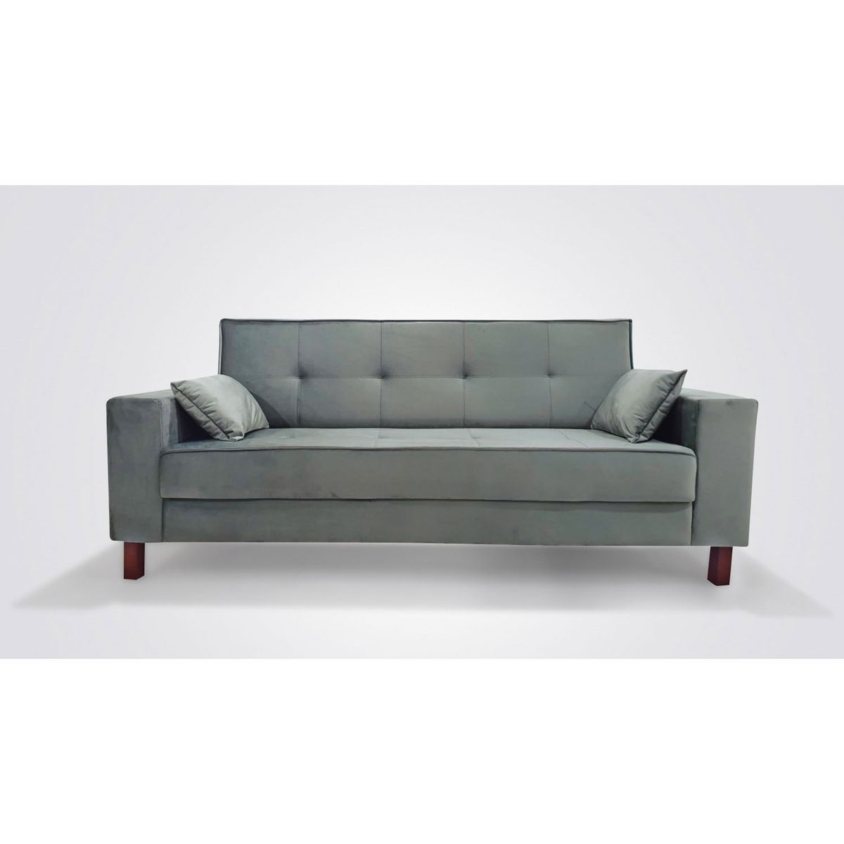 JDO & DESIGN - Sofá 3 Cuerpos Velvet Emely Mica