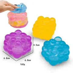 GENERICO - Squishy Cubo Sensorial Burbuja