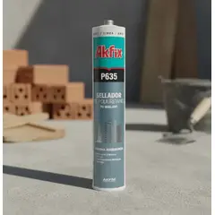 AKFIX - Sellador De Poliuretano Blanco 310 ml. P635