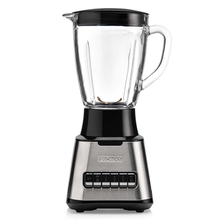 Licuadora TH-410Vi 1,5 Litros 600W Juguera Vidrio 6 Velocidades Cuchillas Titanio