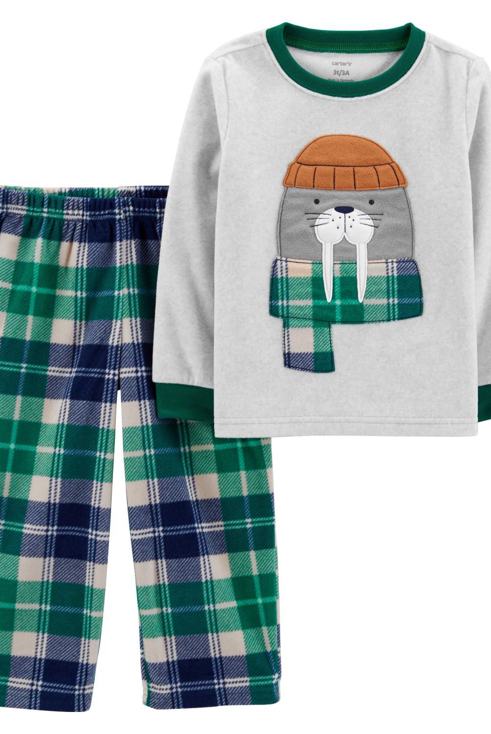 CARTER'S - Conjunto 2 Piezas Pijama Morsa  Niño