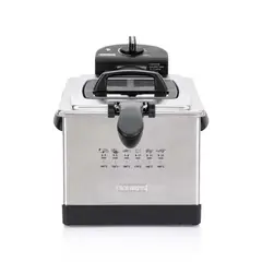 THOMAS - Freidora Eléctrica TH-DF500 5 Litros 1950W Acero Inoxidable Regulador Temperatura