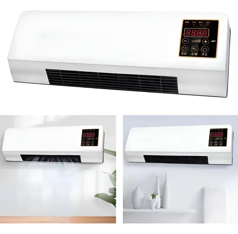 Calentador Aire Acondicionado Calefactor 2 en 1 Frio Calor Pared
