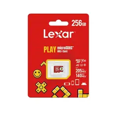 LEXAR - Tarjeta Micro Sd Play 256gb 205mbs Nintendo Switch