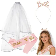 GENERICO - Pack Cotillon Novia Bride Despedida De Soltera
