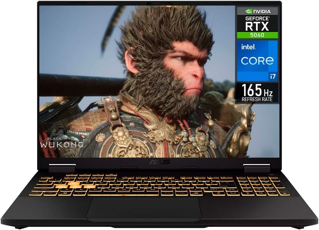Notebook Gamer TUF Gaming F16 16" FHD+ 165Hz Intel Core i7-14650HX 32GB RAM 1TB RTX 5060