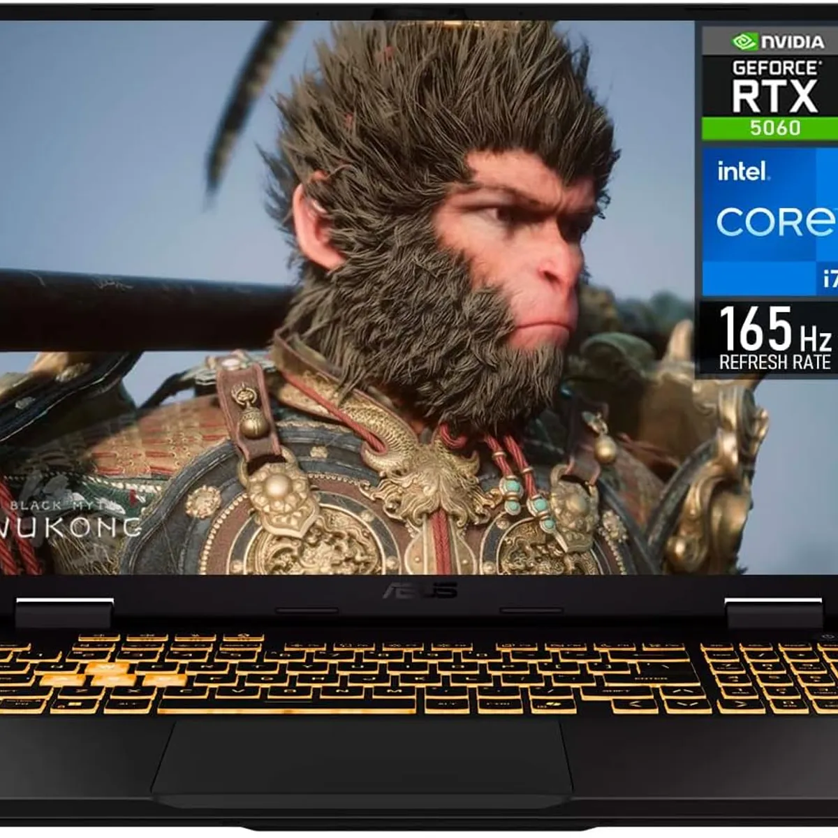 ASUS - Notebook Gamer ASUS TUF Gaming F16 16" FHD+ 165Hz Intel Core i7-14650HX 32GB RAM 1TB RTX 5060