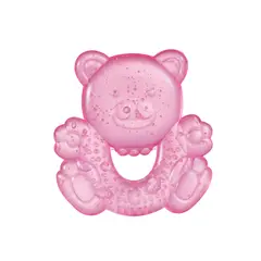 PUMUCKI - Mordedor de gel refrigerable Osito Rosado