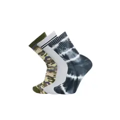 STOKED - Tripack Calcetines Unisex Multicolor