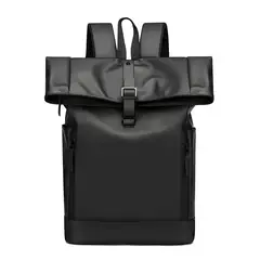 TIOZONEY - Mochila Roll Top Casual para Hombre