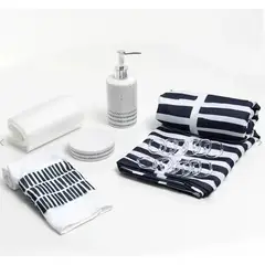 MASHINI - Set Cortina De Baño 6 Piezas Elqui