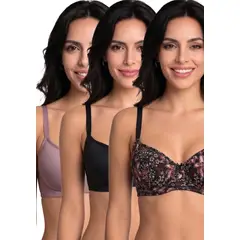 KAYSER - Pack 3 Sostenes Soft Mujer