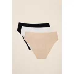 BARBIZON - CALZON MUJER X3 ALTO MULTICOLORES BASICOS