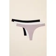 BARBIZON - CALZON MUJER X3 COLALESS MULTICOLORES TRENDY