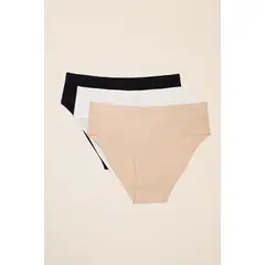 BARBIZON - CALZON MUJER X3 ALTO MULTICOLORES BASICOS