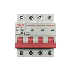 GENERICO - INTERRUPTOR AUTOMATICO 4X25A CURVA C 10kA CNC