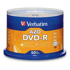 VERBATIM - Dvd-r Grabable 4.7gb 16x Bulk 50 Unidades