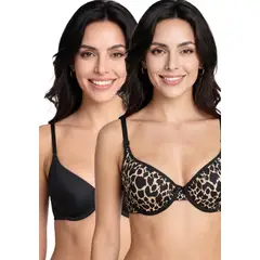 KAYSER - Pack 2 Sostenes Push Up Mujer